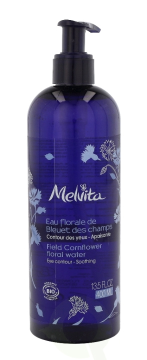 Melvita Field Cornflower Floral Water - Pump 400 ml in de groep BEAUTY & HEALTH / Huidsverzorging / Gezicht / Schoonmaak bij TP E-commerce Nordic AB (C92164)