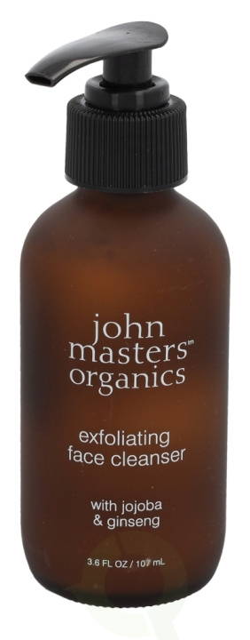 John Master Organic Jmo Jojoba & Ginseng Exfoliating Face Cleanser 107 ml in de groep BEAUTY & HEALTH / Huidsverzorging / Gezicht / Schoonmaak bij TP E-commerce Nordic AB (C92193)