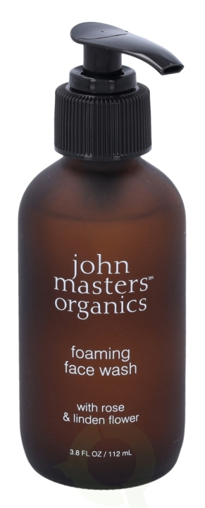 John Master Organic Jmo Rose Foaming Face Wash 112 ml in de groep BEAUTY & HEALTH / Huidsverzorging / Gezicht / Schoonmaak bij TP E-commerce Nordic AB (C92194)