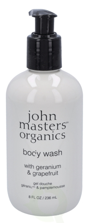 John Master Organic Jmo Geranium & Grapefruit Bodywash 236 ml in de groep BEAUTY & HEALTH / Huidsverzorging / Lichaamsverzorging / Body lotion bij TP E-commerce Nordic AB (C92198)