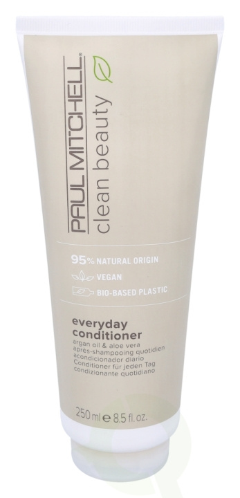 Paul Mitchell Clean Beauty Everyday Conditioner 250 ml Argan Oil & Aloe Vera in de groep BEAUTY & HEALTH / Haar & Styling / Haarverzorging / Conditioner bij TP E-commerce Nordic AB (C92204)