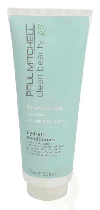 Paul Mitchell Clean Beauty Hydrate Conditioner 250 ml Olive & Oat Peptide in de groep BEAUTY & HEALTH / Haar & Styling / Haarverzorging / Conditioner bij TP E-commerce Nordic AB (C92208)