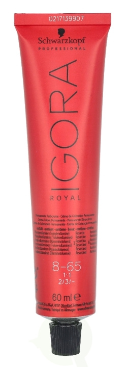 Schwarzkopf Igora Royal Permanent Color Creme 60 ml 8-65 in de groep BEAUTY & HEALTH / Haar & Styling / Haarverzorging / Haarverf / Haarverf & Kleurbommen bij TP E-commerce Nordic AB (C92218)