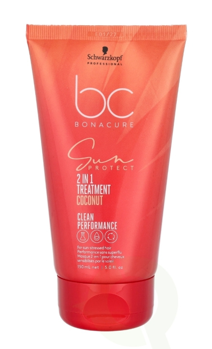 Schwarzkopf Bonacure Sun Protect 2-In-1 Treatment 150 ml in de groep BEAUTY & HEALTH / Haar & Styling / Haarverzorging / Haarmasker bij TP E-commerce Nordic AB (C92221)