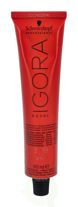 Schwarzkopf Igora Royal Permanent Color Creme 60 ml 45370 in de groep BEAUTY & HEALTH / Haar & Styling / Haarverzorging / Haarverf / Haarverf & Kleurbommen bij TP E-commerce Nordic AB (C92227)