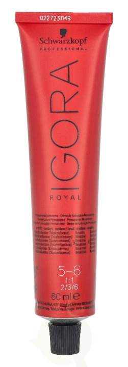 Schwarzkopf Igora Royal Permanent Color Creme 60 ml 45418 in de groep BEAUTY & HEALTH / Haar & Styling / Haarverzorging / Haarverf / Haarverf & Kleurbommen bij TP E-commerce Nordic AB (C92232)