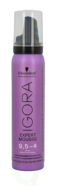 Schwarzkopf Igora Expert Mousse 9.5 100 ml 4 in de groep BEAUTY & HEALTH / Haar & Styling / Haarverzorging / Haarverf / Haarverf & Kleurbommen bij TP E-commerce Nordic AB (C92233)