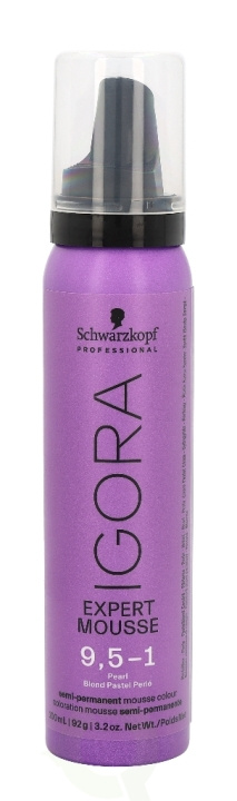 Schwarzkopf Igora Expert Mousse 9.5 100 ml 1 Pearl in de groep BEAUTY & HEALTH / Haar & Styling / Haarverzorging / Haarverf / Haarverf & Kleurbommen bij TP E-commerce Nordic AB (C92234)