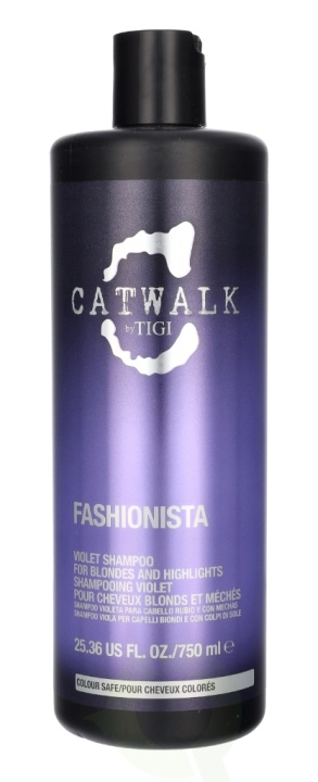 TIGI Catwalk Fashionista Violet Shampoo 750 ml in de groep BEAUTY & HEALTH / Haar & Styling / Haarverzorging / Shampoo bij TP E-commerce Nordic AB (C92238)