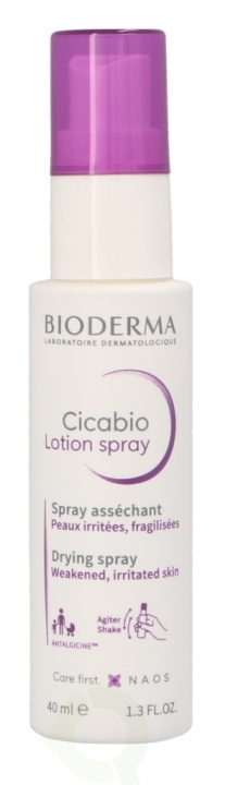 Bioderma Cicabio Lotion Spray 40 ml Weakened, Irritated Skin in de groep BEAUTY & HEALTH / Huidsverzorging / Gezicht / Gezichtscrèmes bij TP E-commerce Nordic AB (C92285)