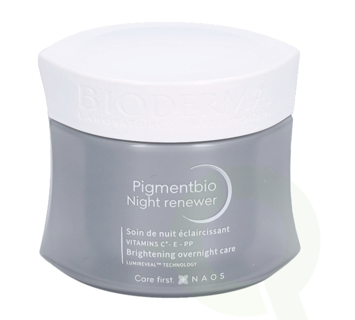 Bioderma Pigmentbio Night Renewer Brightening Overnight Care 50 ml in de groep BEAUTY & HEALTH / Huidsverzorging / Gezicht / Gezichtscrèmes bij TP E-commerce Nordic AB (C92289)