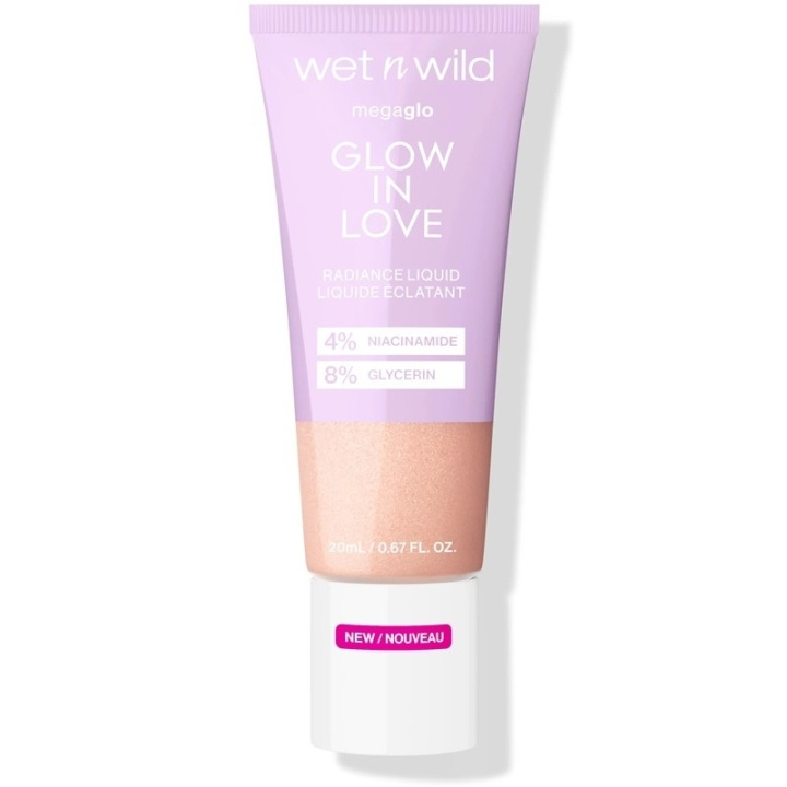 Wet n Wild Mega Glo Glow in Love Radiance Liquid 20ml in de groep BEAUTY & HEALTH / Makeup / Make-up gezicht / Rouge / Bronzer bij TP E-commerce Nordic AB (C92366)