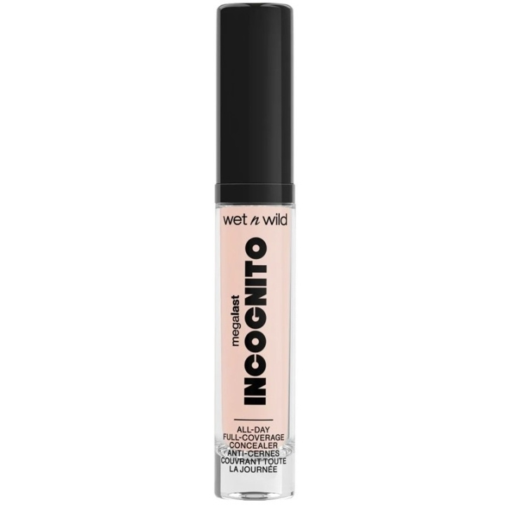 Wet n Wild MegaLast Incognito AllDay Full Coverage Concealer 5.5ml - Light Beige in de groep BEAUTY & HEALTH / Makeup / Make-up gezicht / Concealer bij TP E-commerce Nordic AB (C92381)