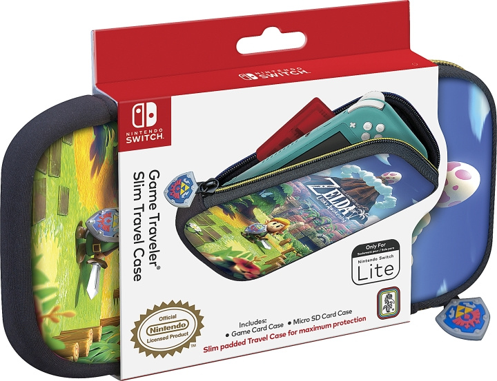 Nintendo Slim Reisetui Zelda Switch Lite in de groep HOME ELECTRONICS / Spelconsoles en accessoires / Nintendo Switch Lite bij TP E-commerce Nordic AB (C92421)