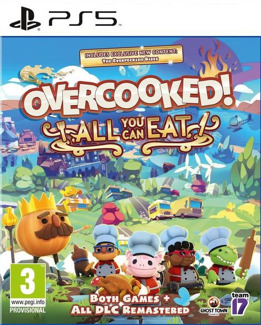 Sold Out Overcooked All You Can Eat in de groep HOME ELECTRONICS / Spelconsoles en accessoires / Sony PlayStation 5 / Spel bij TP E-commerce Nordic AB (C92435)