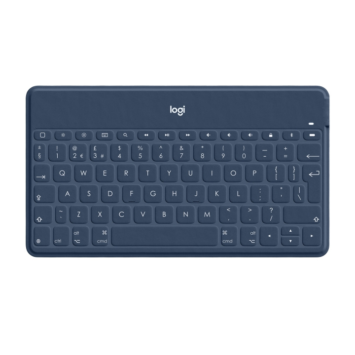 Logitech Sleutels-To-Go - Blauw (Scandinavisch) in de groep COMPUTERS & RANDAPPARATUUR / Muizen en toetsenborden / Toetsenborden / Draadloos bij TP E-commerce Nordic AB (C92448)