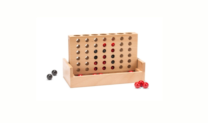 Kikkerland 4 op een rij (GG137) in de groep SPEELGOED, KINDER- & BABYPRODUCTEN / Spelletje / Bordspellen bij TP E-commerce Nordic AB (C92477)