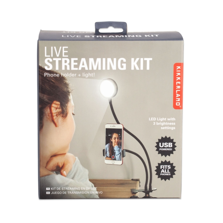 Kikkerland Kit voor live streaming (US190-EU) in de groep COMPUTERS & RANDAPPARATUUR / GAMING / Gaming accessoires bij TP E-commerce Nordic AB (C92483)