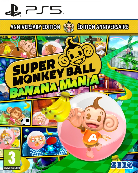 Sega Super Apenbal Bananenmanie in de groep HOME ELECTRONICS / Spelconsoles en accessoires / Sony PlayStation 5 bij TP E-commerce Nordic AB (C92489)