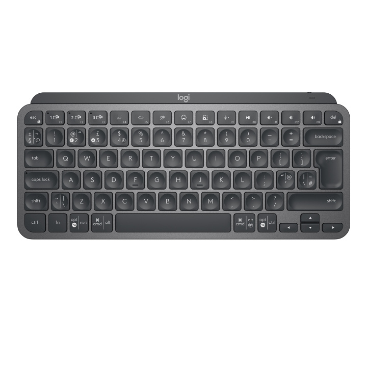 Logitech MX Keys Mini Minimalistisch Draadloos Verlicht Toetsenbord - Nordic Layout in de groep COMPUTERS & RANDAPPARATUUR / Muizen en toetsenborden / Toetsenborden / Draadloos bij TP E-commerce Nordic AB (C92501)