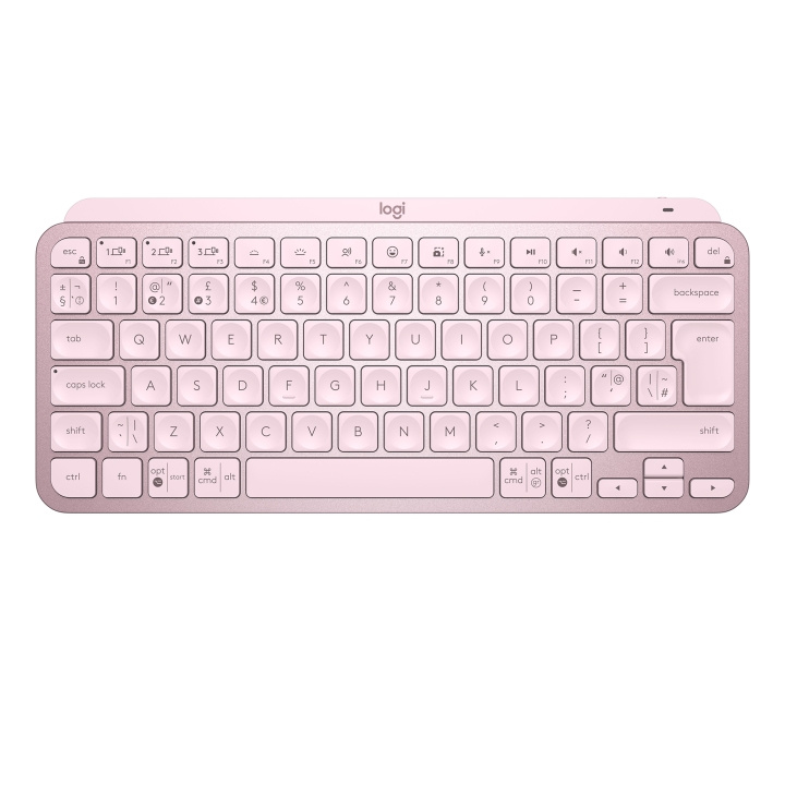 Logitech MX Keys Mini Minimalistisch Draadloos Verlicht Toetsenbord - Nordic Layout in de groep COMPUTERS & RANDAPPARATUUR / Muizen en toetsenborden / Toetsenborden / Draadloos bij TP E-commerce Nordic AB (C92502)