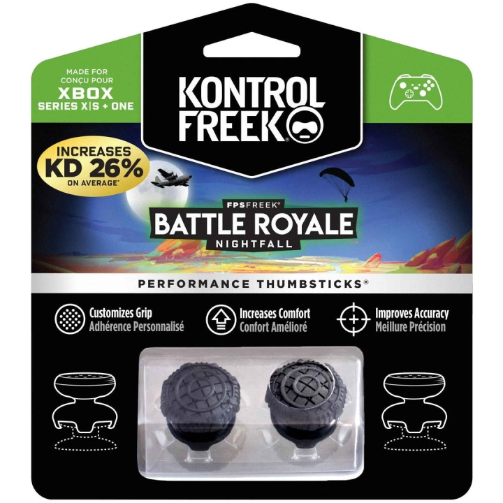 KontrolFreek FPS Freek Nightfall - XBX/XB1 (4 Prong) in de groep HOME ELECTRONICS / Spelconsoles en accessoires / Xbox One bij TP E-commerce Nordic AB (C92525)