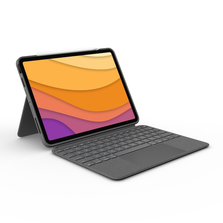 Logitech Combo Touch Keyboard - Voor iPad Air ( Noordse indeling ) in de groep SMARTPHONE & TABLETS / Tablet bescherming / Apple iPad bij TP E-commerce Nordic AB (C92528)