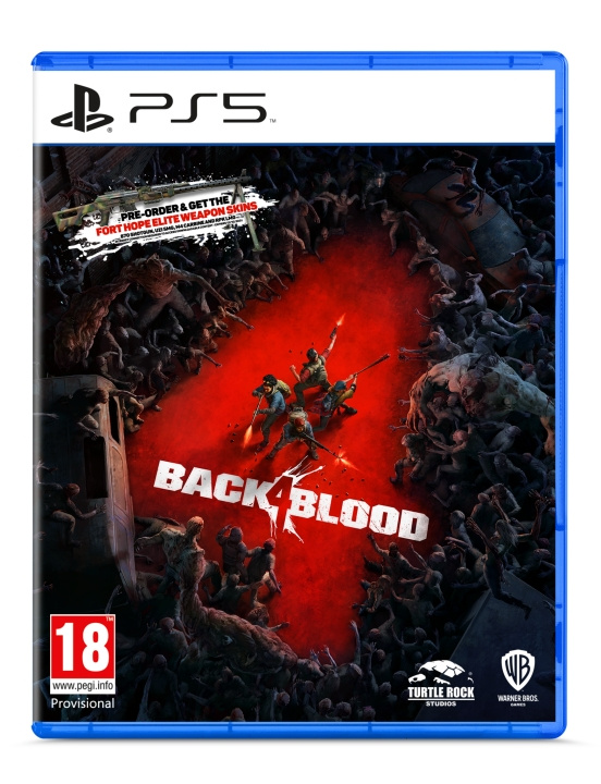 Warner Back 4 Blood in de groep HOME ELECTRONICS / Spelconsoles en accessoires / Sony PlayStation 5 / Spel bij TP E-commerce Nordic AB (C92542)