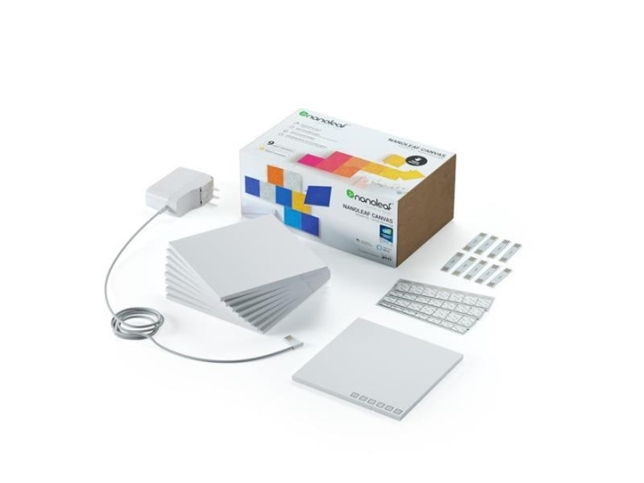 Nanoleaf Canvas Starter Kit - 9 panelen in de groep HUISHOUDEN & TUIN / Smart home / Slimme huissystemen bij TP E-commerce Nordic AB (C92549)