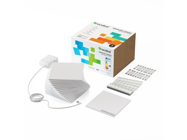 Nanoleaf Canvas Starter Kit - 17PK in de groep HUISHOUDEN & TUIN / Smart home / Slimme huissystemen bij TP E-commerce Nordic AB (C92550)