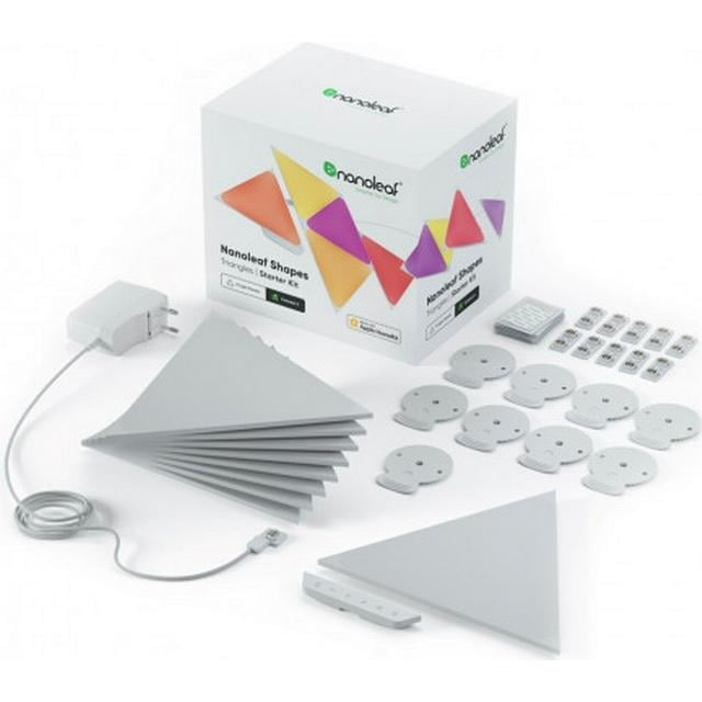 Nanoleaf Shapes - Triangles Starter Kit - 9 panelen in de groep HUISHOUDEN & TUIN / Smart home / Slimme huissystemen bij TP E-commerce Nordic AB (C92555)