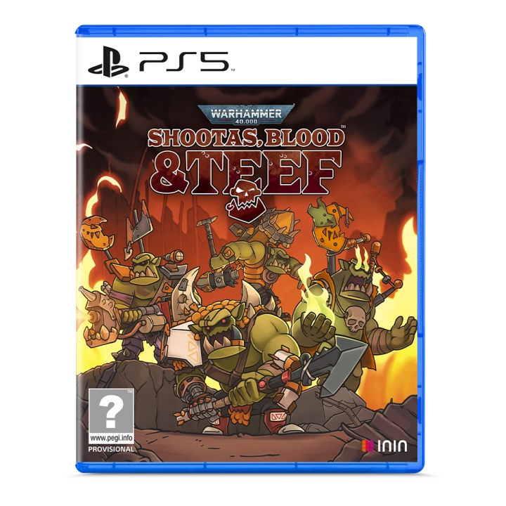 ININ WARHAMMER 40,000: SHOOTAS, BLOOD & TEEF in de groep HOME ELECTRONICS / Spelconsoles en accessoires / Sony PlayStation 5 bij TP E-commerce Nordic AB (C92579)