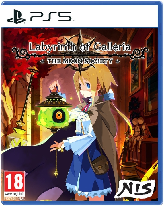 NIS America Labyrinth of Galleria: The Moon Society in de groep HOME ELECTRONICS / Spelconsoles en accessoires / Sony PlayStation 5 bij TP E-commerce Nordic AB (C92588)