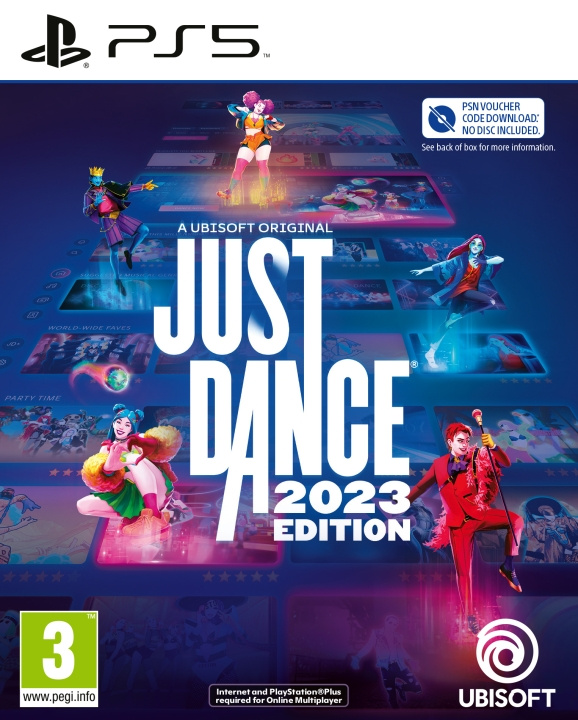 Ubisoft Just Dance 2023 Editie (Code in een doos) in de groep HOME ELECTRONICS / Spelconsoles en accessoires / Sony PlayStation 5 bij TP E-commerce Nordic AB (C92610)