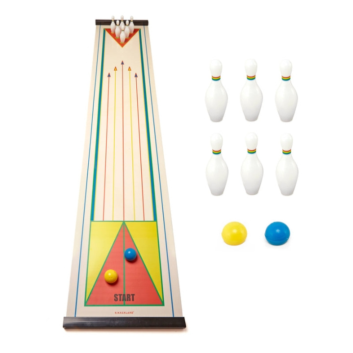 Kikkerland Tafelmodel bowling in de groep SPEELGOED, KINDER- & BABYPRODUCTEN / Spelletje / Bordspellen bij TP E-commerce Nordic AB (C92614)