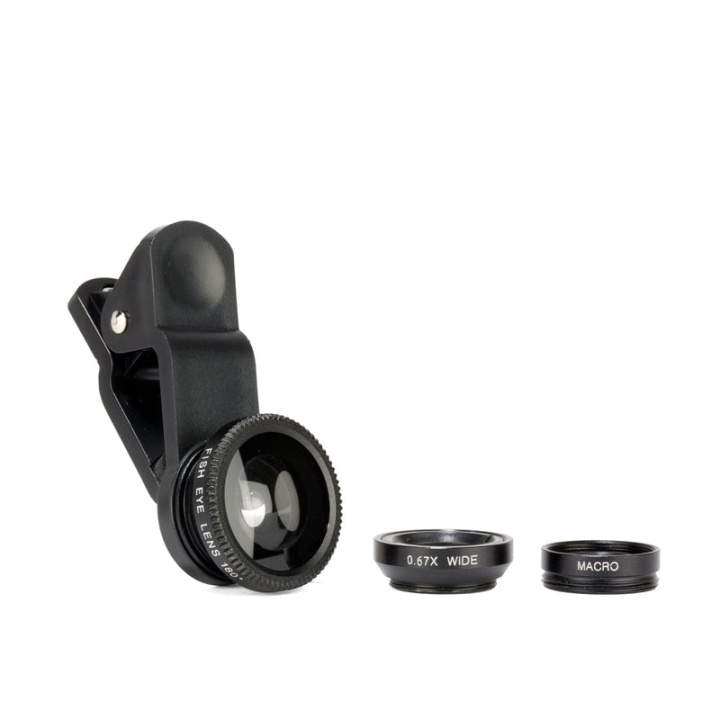 Kikkerland Telefoon Lens Kit S/3 in de groep SPORT, VRIJE TIJD & HOBBY / Leuke dingen / Handige spullen bij TP E-commerce Nordic AB (C92621)