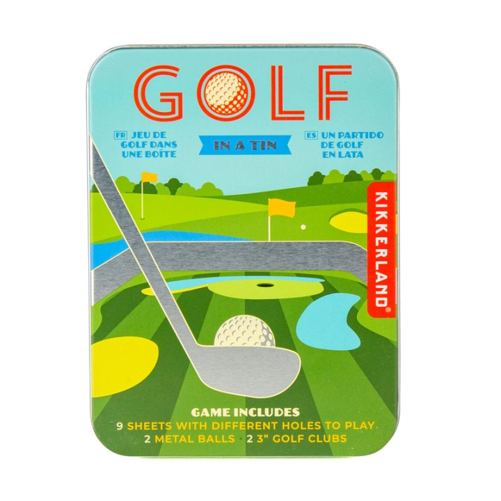 Kikkerland Golf in een blikje in de groep SPEELGOED, KINDER- & BABYPRODUCTEN / Spelletje / Tafelspellen bij TP E-commerce Nordic AB (C92623)