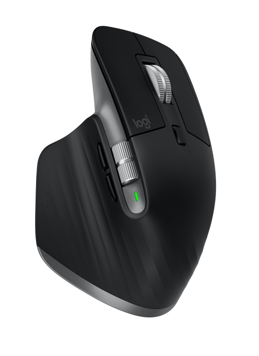 Logitech MX Master 3S Voor Mac Draadloze Muis met Prestaties - SPACE GREY in de groep COMPUTERS & RANDAPPARATUUR / Muizen en toetsenborden / Muizen / Draadloos bij TP E-commerce Nordic AB (C92653)