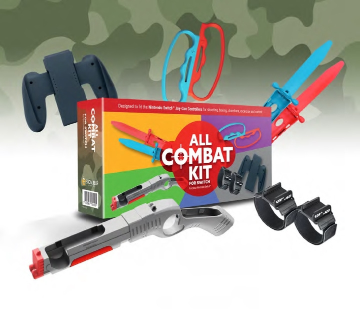 Maxx Tech All Combat Kit voor Switch in de groep HOME ELECTRONICS / Spelconsoles en accessoires / Nintendo Switch / Accessoires bij TP E-commerce Nordic AB (C92674)