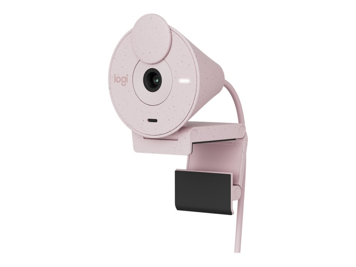 Logitech Brio 300 Full HD-webcam, roze in de groep COMPUTERS & RANDAPPARATUUR / Computeraccessoires / Webcamera\'s bij TP E-commerce Nordic AB (C92697)