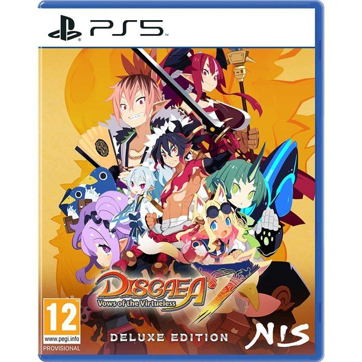 NIS America Disgaea 7: Vows of the Virtueless (Deluxe Edition) in de groep HOME ELECTRONICS / Spelconsoles en accessoires / Sony PlayStation 5 bij TP E-commerce Nordic AB (C92703)