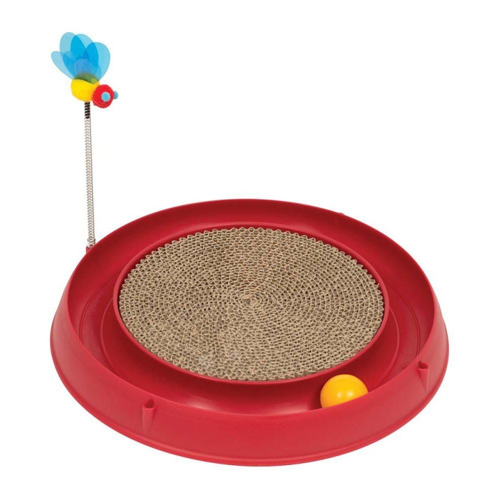 CATIT - Play`N Scratch Rood - (787.0042) in de groep HUISHOUDEN & TUIN / Huisdieraccessoires / Kat bij TP E-commerce Nordic AB (C92707)