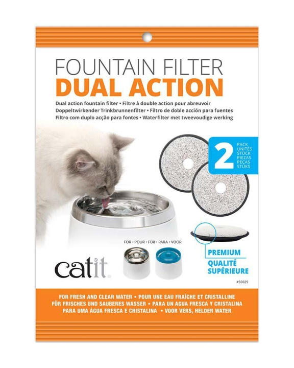 catit Kolenfilter Premium 2st - (785.0354) in de groep HUISHOUDEN & TUIN / Huisdieraccessoires / Kat bij TP E-commerce Nordic AB (C92737)