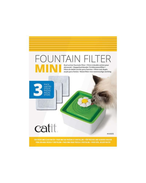 catit Wateronthardingsfilter Bloemfontein 1.5L 3st - (785.0364) in de groep HUISHOUDEN & TUIN / Huisdieraccessoires / Kat bij TP E-commerce Nordic AB (C92738)