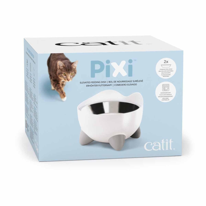 catit Verhoogde voerbak - (785.0154) in de groep HUISHOUDEN & TUIN / Huisdieraccessoires / Kat bij TP E-commerce Nordic AB (C92884)