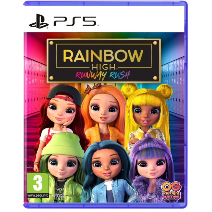 Outright Games RAINBOW HIGH: RUNWAY RUSH in de groep HOME ELECTRONICS / Spelconsoles en accessoires / Sony PlayStation 5 bij TP E-commerce Nordic AB (C92890)