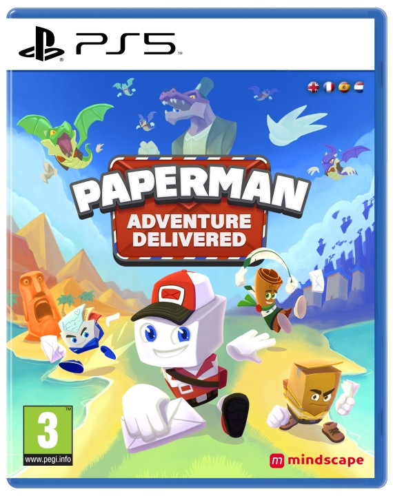 Mindscape Paperman: Avontuur bezorgd in de groep HOME ELECTRONICS / Spelconsoles en accessoires / Sony PlayStation 5 / Spel bij TP E-commerce Nordic AB (C92900)