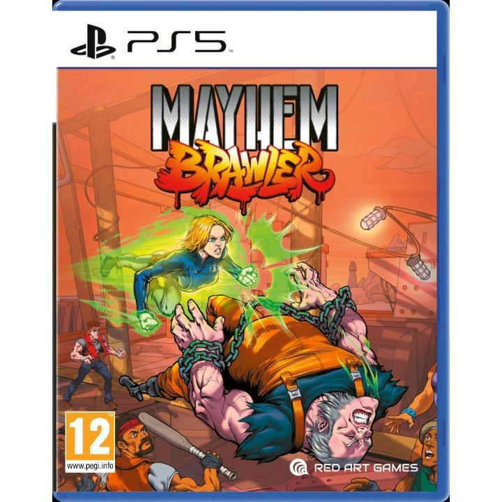 Red Art Games Mayhem Brawler in de groep HOME ELECTRONICS / Spelconsoles en accessoires / Sony PlayStation 5 / Spel bij TP E-commerce Nordic AB (C92902)