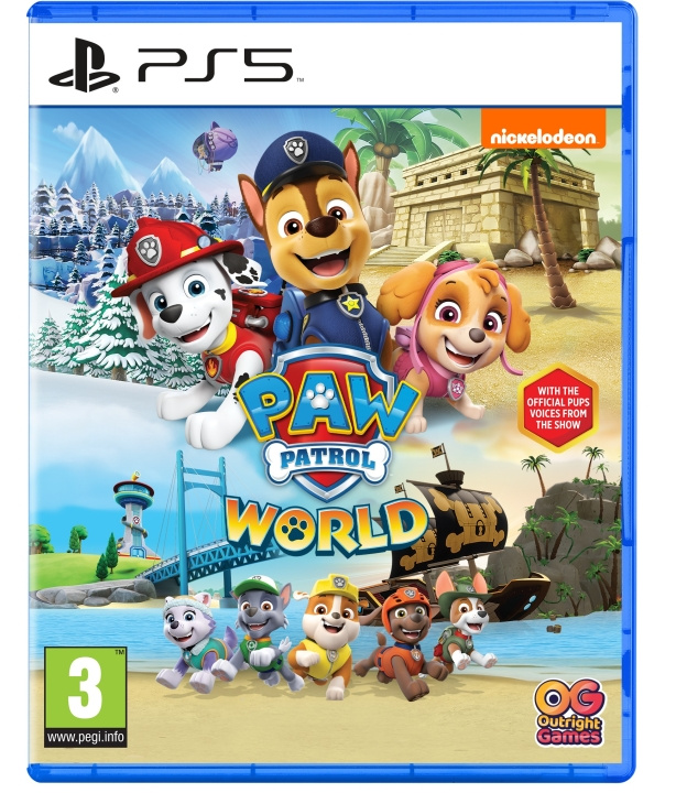 Outright Games PAW Patrol World in de groep HOME ELECTRONICS / Spelconsoles en accessoires / Sony PlayStation 5 / Spel bij TP E-commerce Nordic AB (C92905)