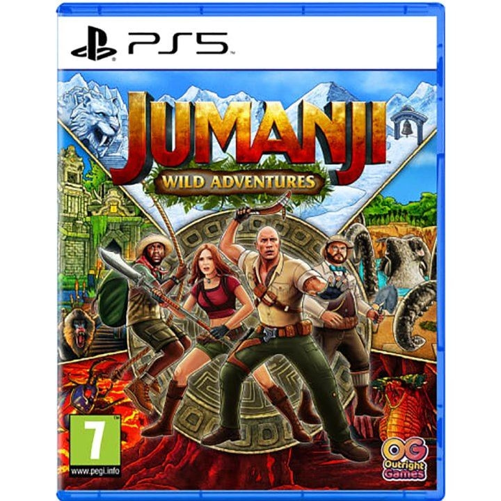 Outright Games Jumanji: Wild Adventures in de groep HOME ELECTRONICS / Spelconsoles en accessoires / Sony PlayStation 5 / Spel bij TP E-commerce Nordic AB (C92906)